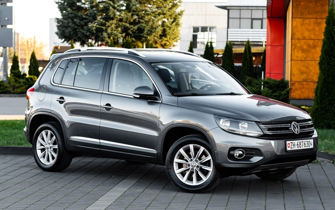 Volkswagen Tiguan cena 49900 przebieg: 215000, rok produkcji 2013 z Piwniczna-Zdrój małe 781